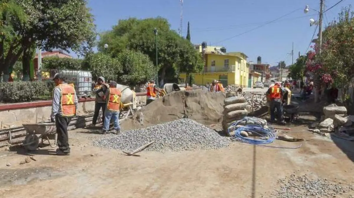 En esta primera parte del año, se ejecutarán 40 millones de pesos en obras para Pedro Escobedo. Foto César Ortiz